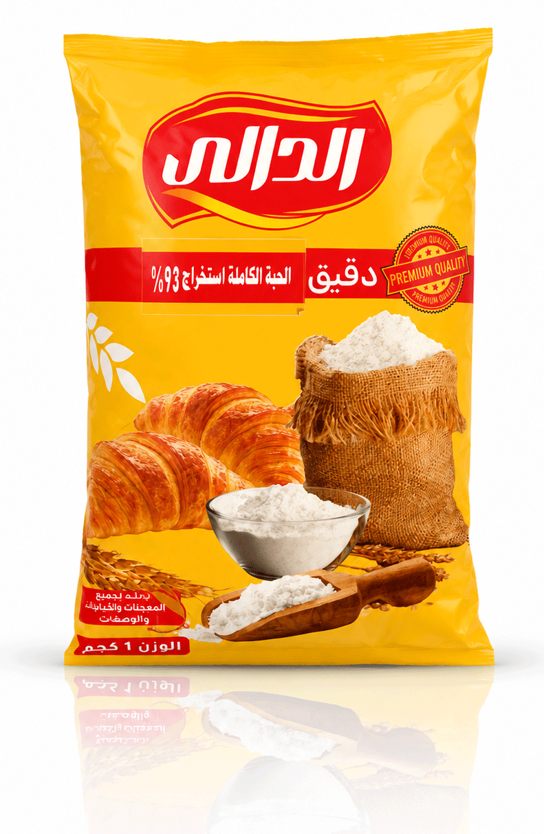 دقيق الحبة الكاملة الدالي
