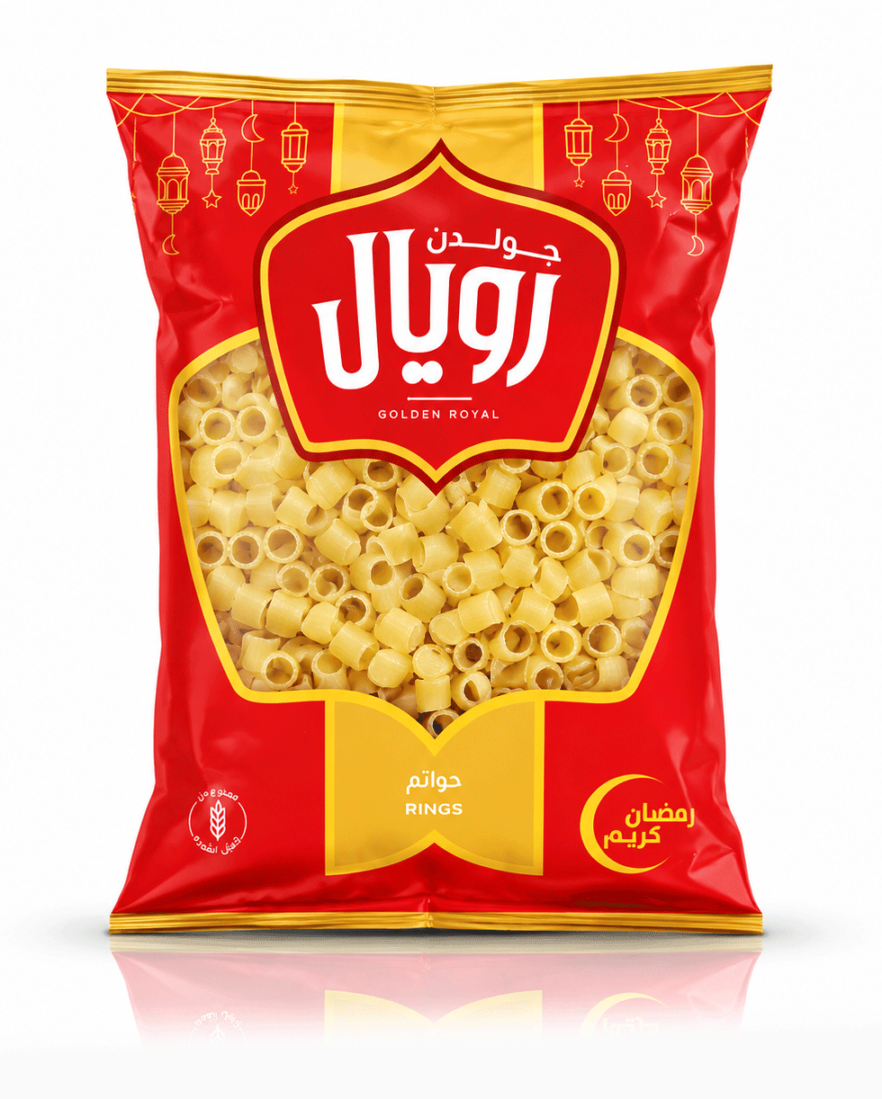مكرونة رويال خواتم